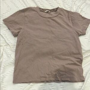 Casual Mauve T-Shirt